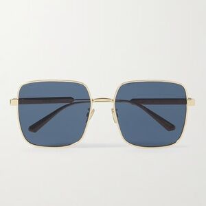 Authentic DiorCannage S1U gold-tone square-frame sunglasses